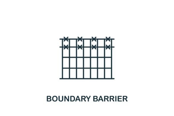 Boundary Barrier Icon Review for Embroidery Projects