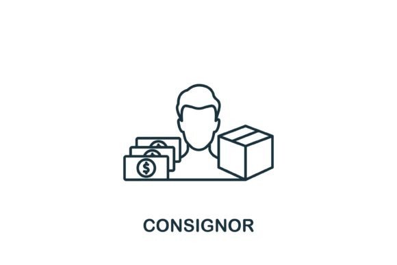 Consignor Icon: A Versatile Graphic for Handmade Creations
