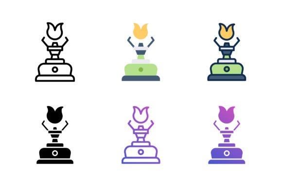 Cooking Stove Portable Icon for Branding and Marketing