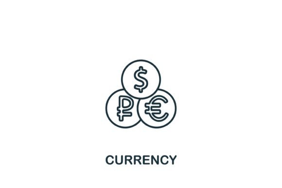 Currency Icon for Embroidery Projects