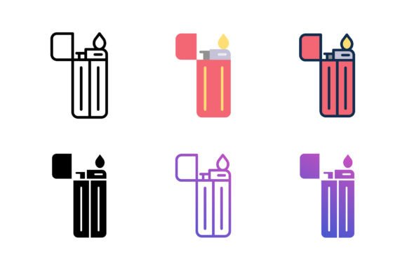 Fire Lighter Icon - A Versatile Graphic for Digital Sellers