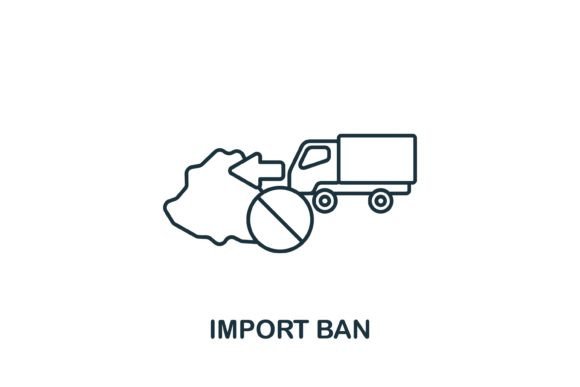 Import Ban Icon for Graphics and Icons