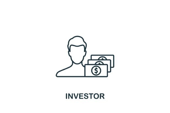 Investor Icon – A Versatile Graphic for Modern Design Projects