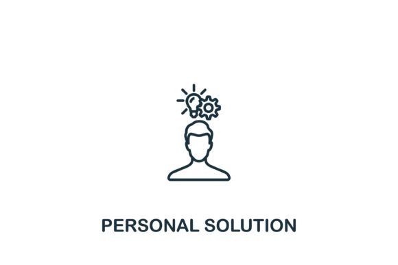 Personal Solution Icon for Graphics and Icons