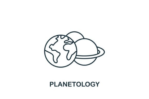 Planetology Icon for Graphics and Icons