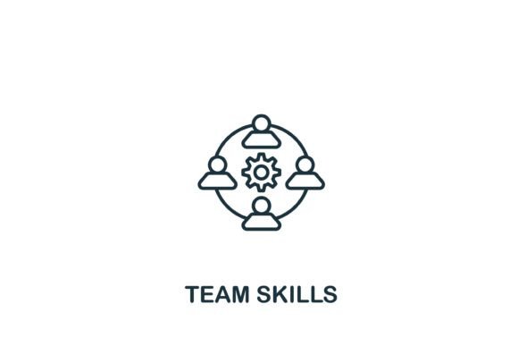 Team Skills Icon: A Versatile Graphic for Modern Design Projects