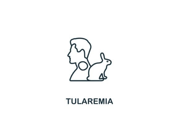 Tularemia Icon for Crafting and Graphics