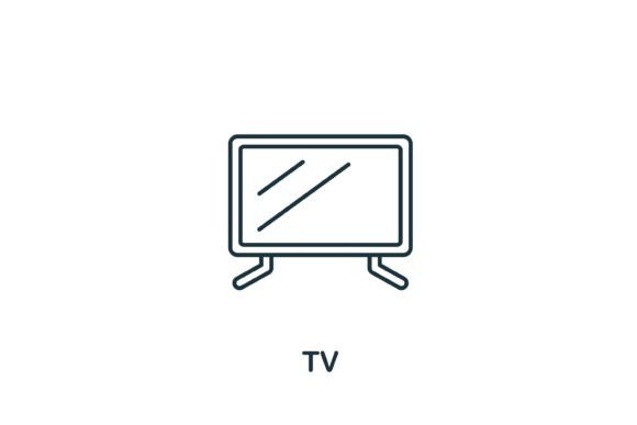 Tv Icon – A Versatile Graphic for Local Business Branding