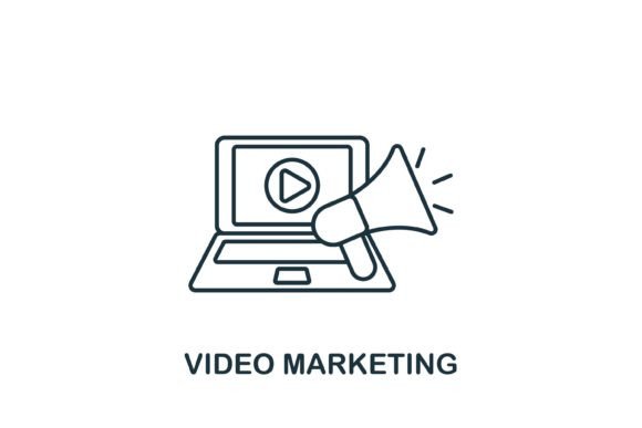 Video Marketing Icon for Handmade Creations